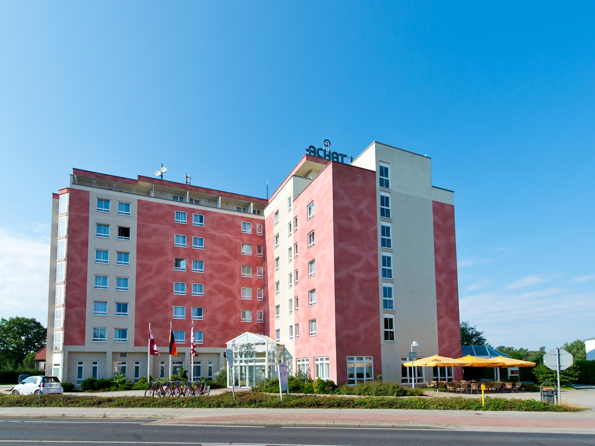 Achat Hotel Schwarzheide Lausitz Zewnętrze zdjęcie